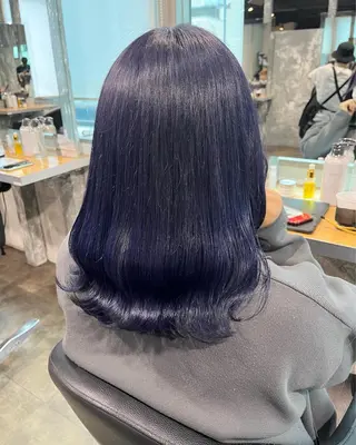 セミロング 🪞透明感カラー🫧 縮毛矯正🥇かずきのヘアスタイル