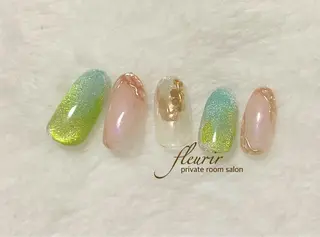 ネイル フルリール 【プライベートサロンのネイルデザイン