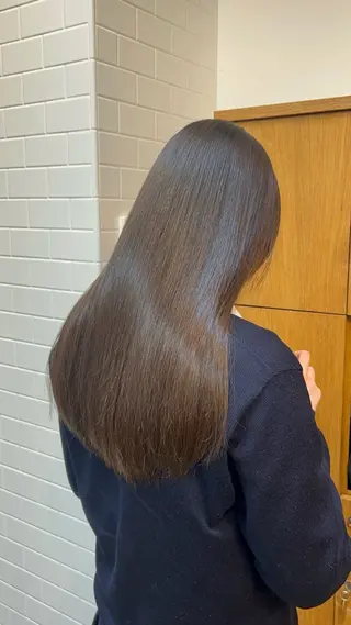 パーマ 明津 桜空のヘアスタイル