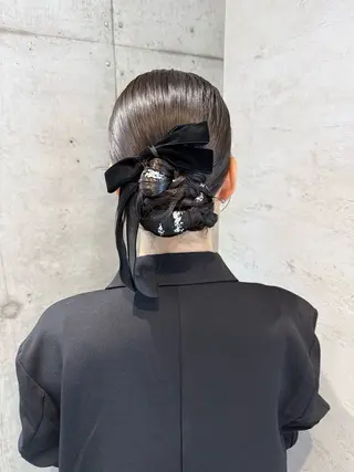 ヘアアレンジ はやしほのか| ヘアセット×カラーのヘアスタイル