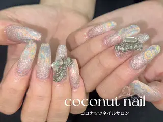 ネイル 神田 ココナッツのネイルデザイン
