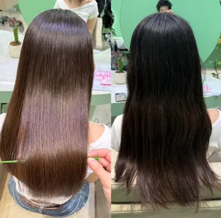 カラー パーマ 似合わせ/髪質改善 /Bonheur京介のヘアスタイル
