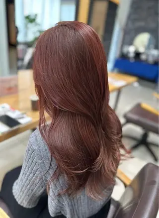 ロング カラー 💎モテ髪透明感💎 🌟佐藤壮也🌟のヘアスタイル