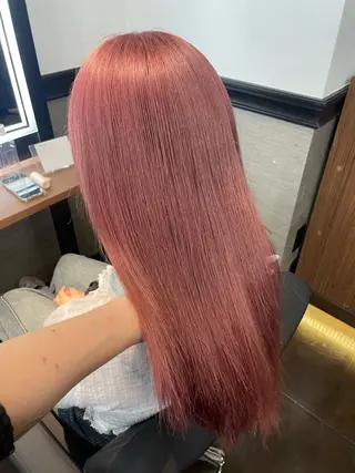 セミロング カラー ヘアアレンジ 透明感カラー/推しカ ラー☁️JURAのヘアスタイル