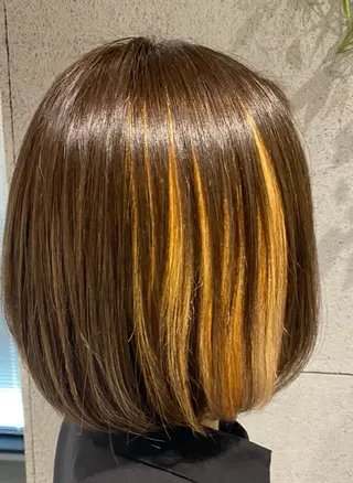 カラー Nakashima Akiのヘアスタイル