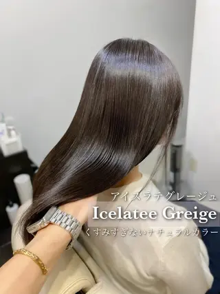 カラー ✨ブリーチなしカラー ×髪質改善✨松村 潤のヘアスタイル