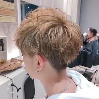 ショート パーマ メンズ 入木田 駿佑のその他イメージ