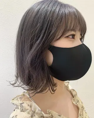 ショート カラー hubhair レイヤー/透明感のヘアスタイル