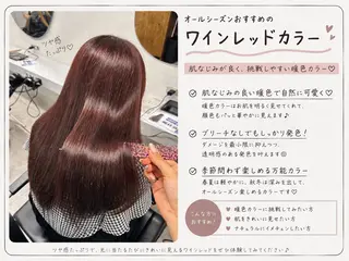 セミロング 🎀HARU/透明感 ダブルカラーのヘアスタイル