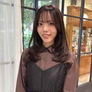 セミロング 梅田/似合わせカット /Maoのヘアスタイル