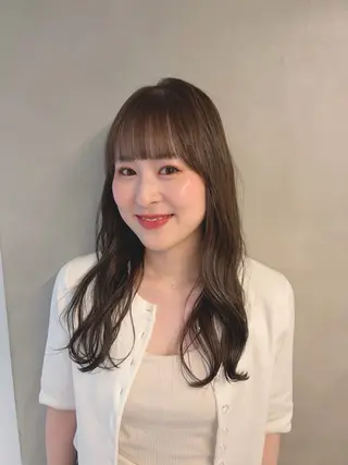 ロング カラー 🪞透け感&韓国ヘア 🪞honokaのヘアスタイル