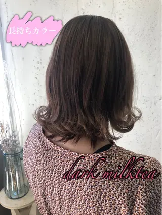 ミディアム カラー 垢抜けレイヤー✂️ RYOTAのヘアスタイル