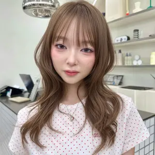 ロング 似合わせカット🩵 なりたみゆうのヘアスタイル