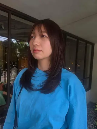 ロング 韓国好き🇰🇷 美容師MIKUのヘアスタイル
