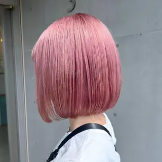 カラー 艶ハイトーン🌈 ユウトのヘアスタイル