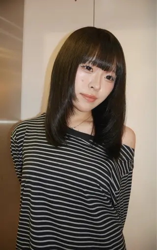 ミディアム cope'u 美雨のヘアスタイル