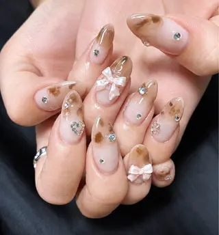 ネイル Horie 雪のネイルデザイン