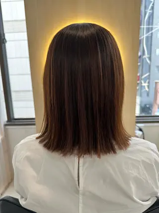 ミディアム 深見 真由のヘアスタイル