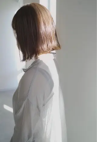 ショート カラー 清水 亮太／赤み消しカラーのヘアスタイル