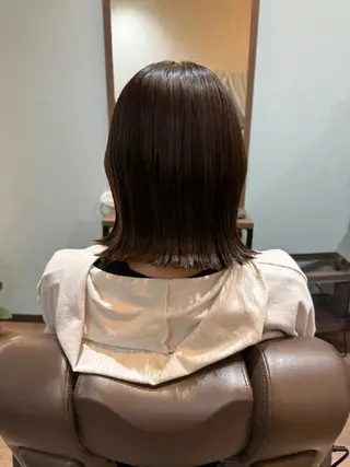 ミディアム Lien 鈴木のヘアスタイル