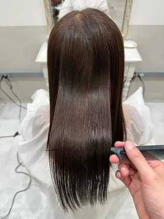 セミロング Barrel 天王寺 YUUのヘアスタイル