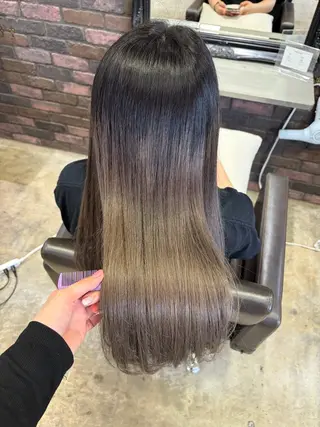 ロング カラー 髪質改善特化🥣🫧 天神美容室のヘアスタイル