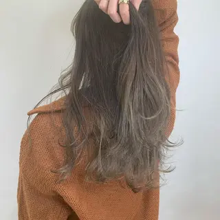 ロング カラー 🍊mai🍊 似合わせスタイル🌿のヘアスタイル