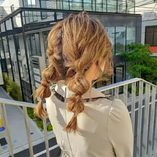 ロング ヘアアレンジ 🌺夏の褒められヘア 🌺 NAO のヘアスタイル
