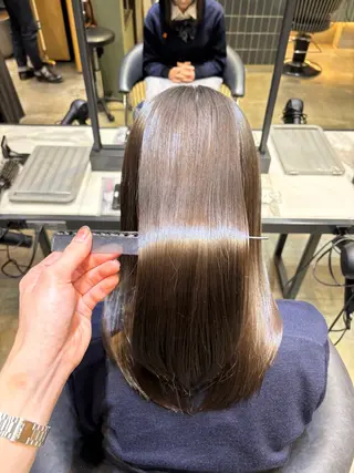 セミロング ✵髪質改善 レイヤー 佐藤琉好✵のヘアスタイル