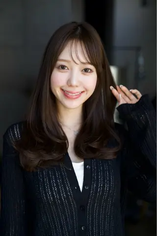 ロング カラー ヘアアレンジ 縮毛矯正・カラー特化 指名No.1shunのヘアスタイル