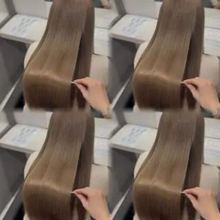 ロング カラー 🦋REISA🦋 エクステ×ハイトーンのヘアスタイル