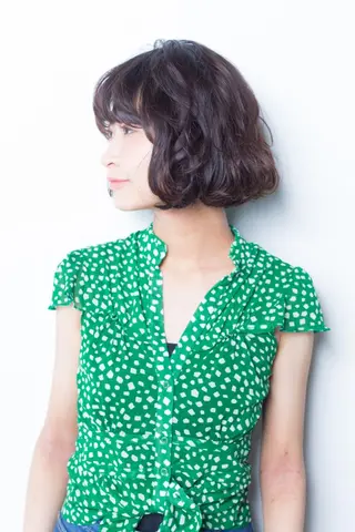 ミディアム エリアNo.1人気✨ ブリッツレボ☘️のヘアスタイル