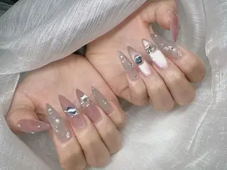 ネイル Lee Nails チップ長さだし専門店のネイルデザイン