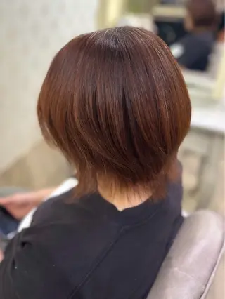 ショート カラー さや𝜗𝜚 カラーモデルのヘアスタイル