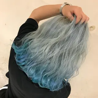 ミディアム 福原 優介のヘアスタイル