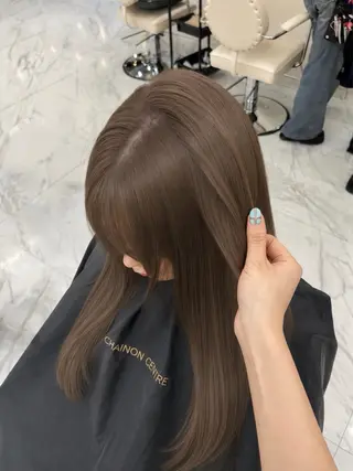 ロング hiyori🎀 韓国レイヤーのヘアスタイル