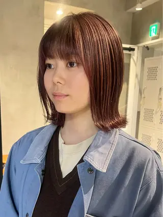ショート カラー 仲井間 賢雄 fifthのヘアスタイル