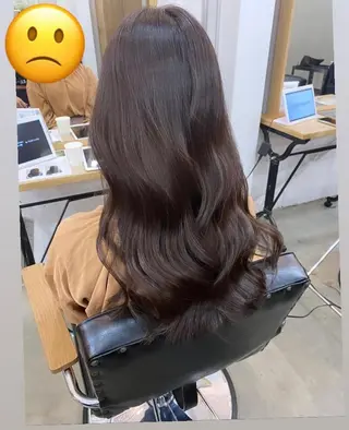 セミロング カラー ハマサキ 【店長】のヘアスタイル