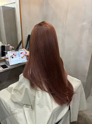 ロング カラー 中園康 /カラー/ブリーチのヘアスタイル