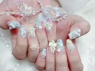 ネイル yukina 長さ出しネイル専門店のネイルデザイン