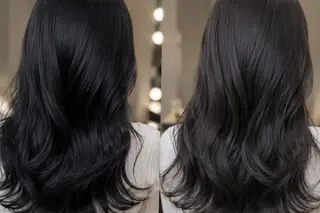 ロング カラー 銀座/yuuri ゆうり🍒🤖のヘアスタイル
