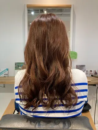セミロング カラー 【女性指名No.1】 西口直子のヘアスタイル