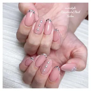 ミディアム ネイル 🐾enen style 🐾のネイルデザイン