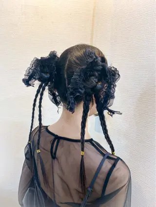 ヘアアレンジ hair make もりした　ゆうのヘアスタイル