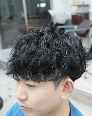 パーマ メンズ 町田No.1パーマ 特化✂︎小杉澪生のヘアスタイル