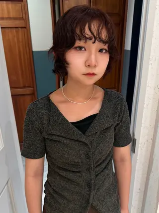 ショート カラー パーマ mai / linoah˚✧のヘアスタイル