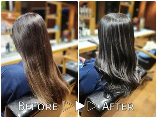 セミロング シールエクステ🎀 ホシノ🕒ユウカのヘアスタイル