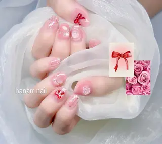 ネイル hanam nail 🌿🩵ハナムネイルのネイルデザイン
