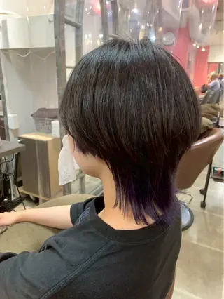 ミディアム メンズスタイリスト ティアラ👑のヘアスタイル