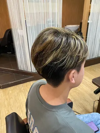 カラー メンズ Ryo 🌀のヘアスタイル